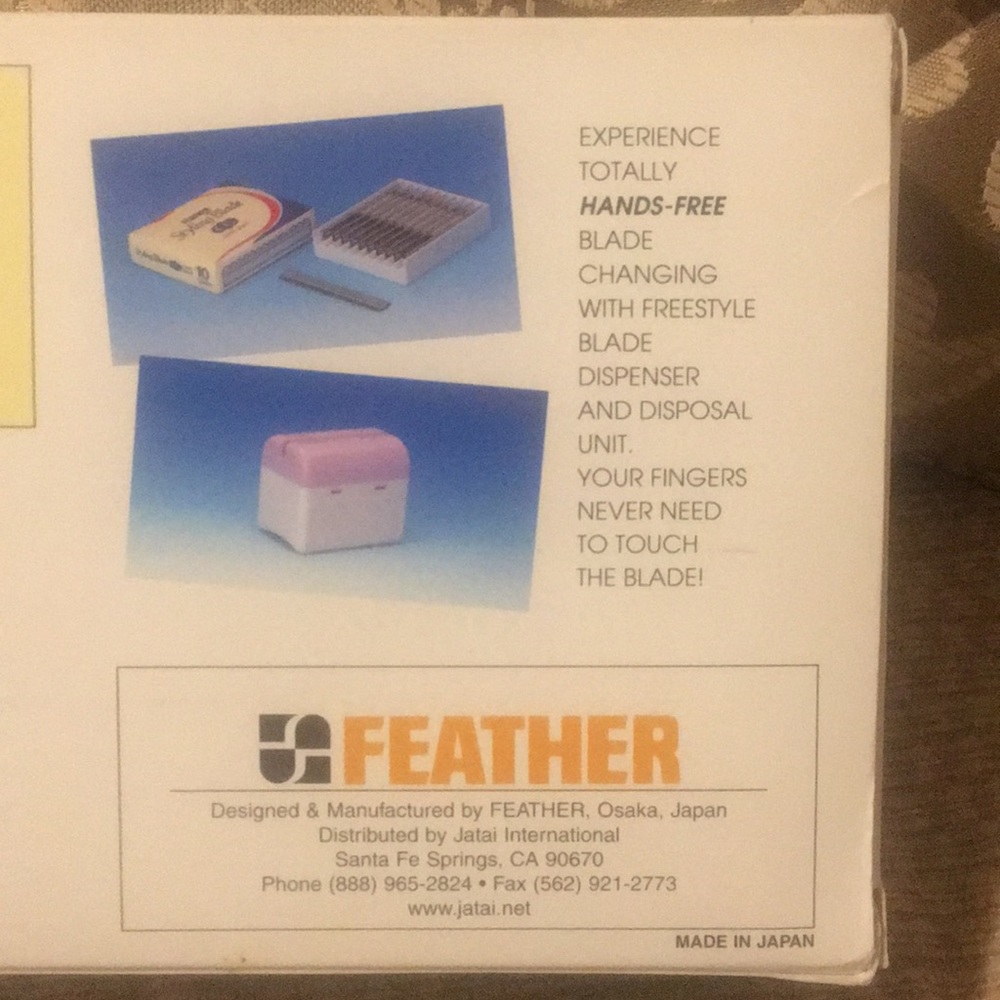 🪒 NWT VTG FEATHER Styling Razor - Picture 7 of 14